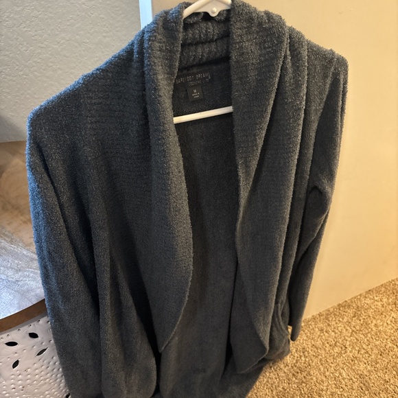 Barefoot dreams, blue cardigan, New without tags size medium - Picture 3 of 4